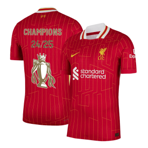 Liverpool Home Custom Player Version Soccer Jersey CHAMPIONS 2024/25
