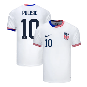 PULISIC #10 USA Soccer Jersey Home Custom Shirt 2024