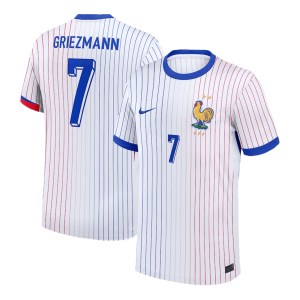 GRIEZMANN #7 France Soccer Jersey Away Custom Shirt 2024