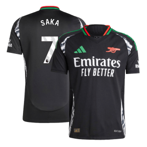Arsenal SAKA #7 Away Custom Player Version Soccer Jersey 2024/25