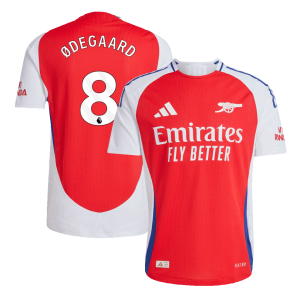 Arsenal ØDEGAARD #8 Home Custom Player Version Soccer Jersey 2024/25