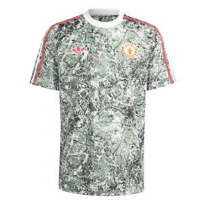 Manchester United X Stone Roses Jersey Soccer Jersey Pre-Match 2023/24