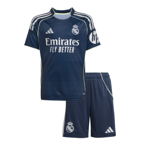 Kids Real Madrid Custom Away Soccer Kits 2025/26