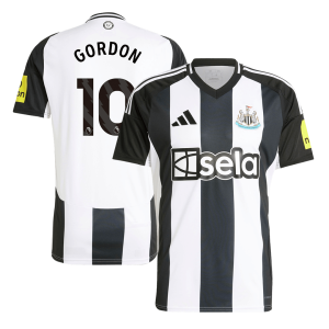 Newcastle United Jersey Custom GORDON #10 Soccer Jersey Home 2024/25