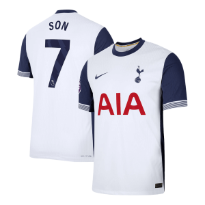 Tottenham Hotspur SON #7 Home Custom Player Version Soccer Jersey 2024/25
