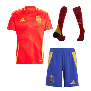 Spain Home Custom Full Soccer Kit 2024