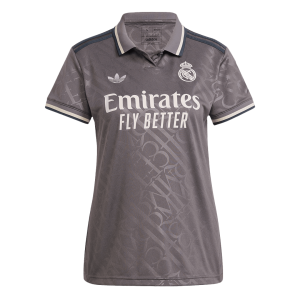 Real Madrid Soccer Jersey Third Away Women's Custom Shirt 2024/25