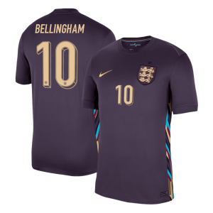 BELLINGHAM #10 England Soccer Jersey Away Custom Shirt 2024