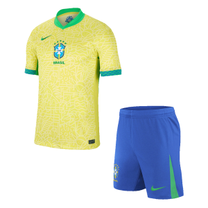 Brazil Home Soccer Uniform Kits 2024