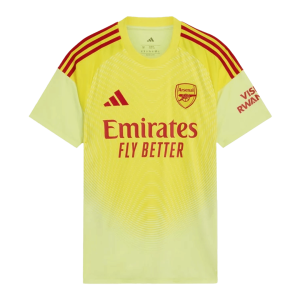 Arsenal Jersey Custom Soccer Goalkeeper Jersey 2025/26