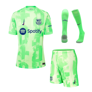 Barcelona Third Away Custom Full Soccer Kit 2024/25