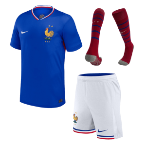 France Home Custom Full Soccer Kit 2024
