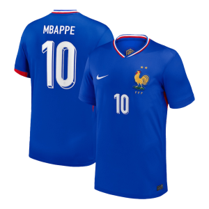 MBAPPE #10 France Soccer Jersey Home Custom Shirt 2024