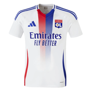 Olympique Lyonnais Soccer Jersey Home Custom Shirt 2024/25