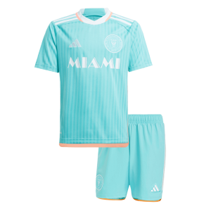 Kids Inter Miami CF Custom Third Away Soccer Kits 2024