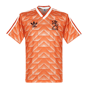 Netherlands Jersey Custom Home Soccer Jersey 1988
