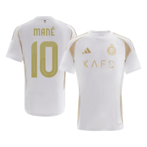 MANÉ #10 Al Nassr Soccer Jersey Third Away Custom Shirt 2024/25 -ACL