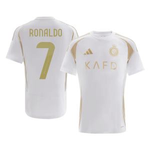 RONALDO #7 Al Nassr Soccer Jersey Third Away Custom Shirt 2024/25 ACL