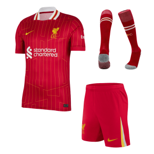 Liverpool Home Custom Full Soccer Kit 2024/25