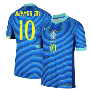 NEYMAR JR #10 Brazil Soccer Jersey Away Custom Shirt 2024