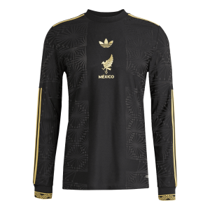 Mexico Third Away Custom Player Version Long Sleeve Soccer Jersey 2025 - Gold Cup