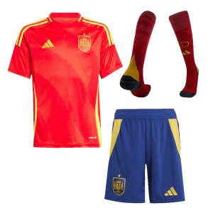 Kids Spain Custom Home Full Soccer Kits
2024