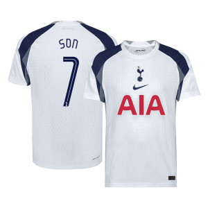 Tottenham Hotspur SON #7 Home Custom Player Version Soccer Jersey 2025/26 - UCL