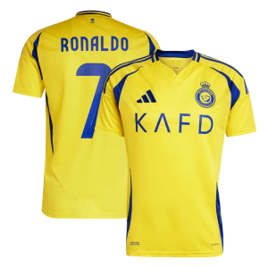RONALDO #7 Al Nassr Soccer Jersey Home Shirt 2024/25 ACL