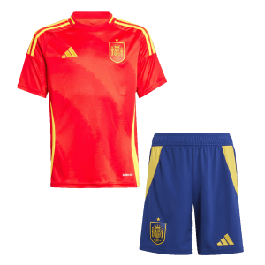 Kids Spain Custom Home Soccer Kits 2024