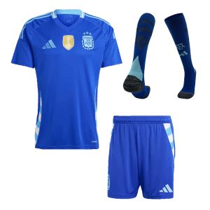 Argentina Away Custom Full Soccer Kit 2024