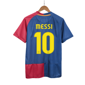Jersey MESSI #10 Home Retro Soccer Jersey 2008/09 -UCL Final