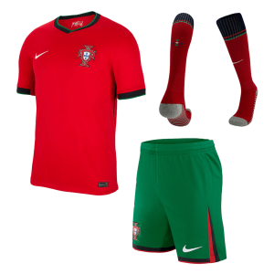 Portugal Home Custom Full Soccer Kit 2024