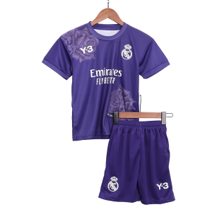 Kids Real Madrid Custom Fourth Away Soccer Kits 2023/24