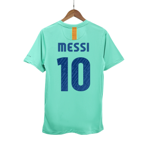 MESSI #10 Barcelona Retro Jersey Away Soccer Shirt 2010/11