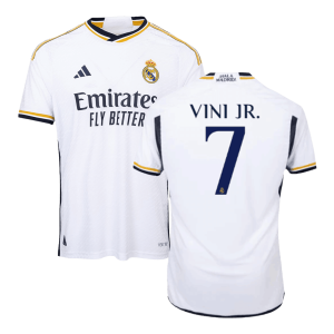Real Madrid VINI JR. #7 Home Custom Player Version Soccer Jersey 2023/24