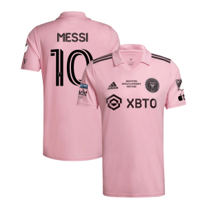 Inter Miami CF Jersey MESSI #10 Soccer Jersey Home 2023 Leagues Cup Final