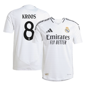 Real Madrid KROOS #8 Home Custom Player Version Soccer Jersey 2024/25