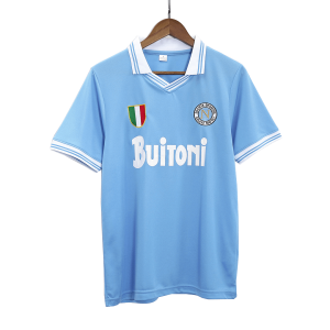 Napoli Retro Jersey Home Soccer Shirt 1986/87