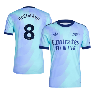 Arsenal ØDEGAARD #8 Third Away Custom Player Version Soccer Jersey 2024/25