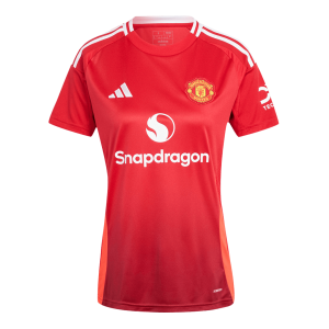Manchester United Soccer Jersey Home Women's Custom Shirt 2024/25