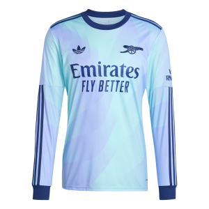 Arsenal Long Sleeve Jersey Third Away Football Shirt 2024/25