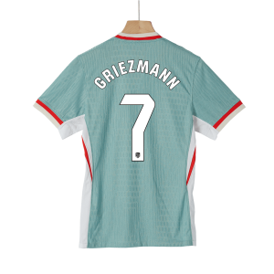 Atletico Madrid GRIEZMANN #7 Away Custom Player Version Soccer Jersey 2024/25