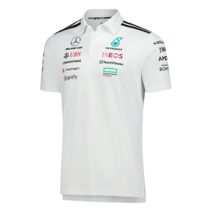 Mercedes AMG Petronas F1 Racing Team White T-Shirt 2025
