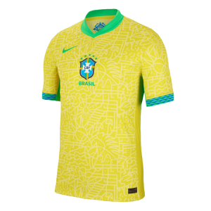 Brazil Home Custom Player Version Soccer Jersey 2024 Copa América