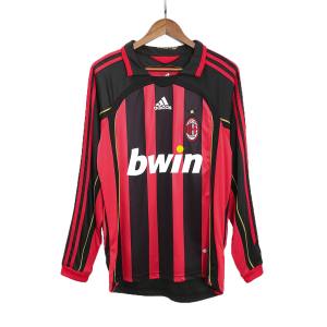 AC Milan Jersey Custom Home Soccer Jersey 2006/07
