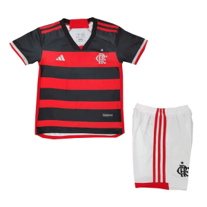 Kids CR Flamengo Home Soccer Kits 2024/25