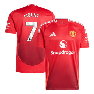 Manchester United Jersey Custom MOUNT #7 Soccer Jersey Home 2024/25