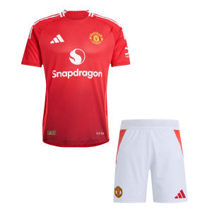 Manchester United Home Custom Player Version Soccer Kit 2024/25