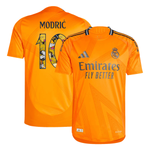 Real Madrid MODRIĆ #10 Away Custom Player Version Soccer Jersey 2024/25 - Bear Champ Font