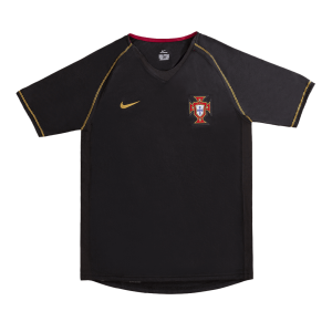 Portugal Retro Jersey Away Soccer Shirt 2006